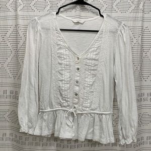 Lucky Brand White Blouse